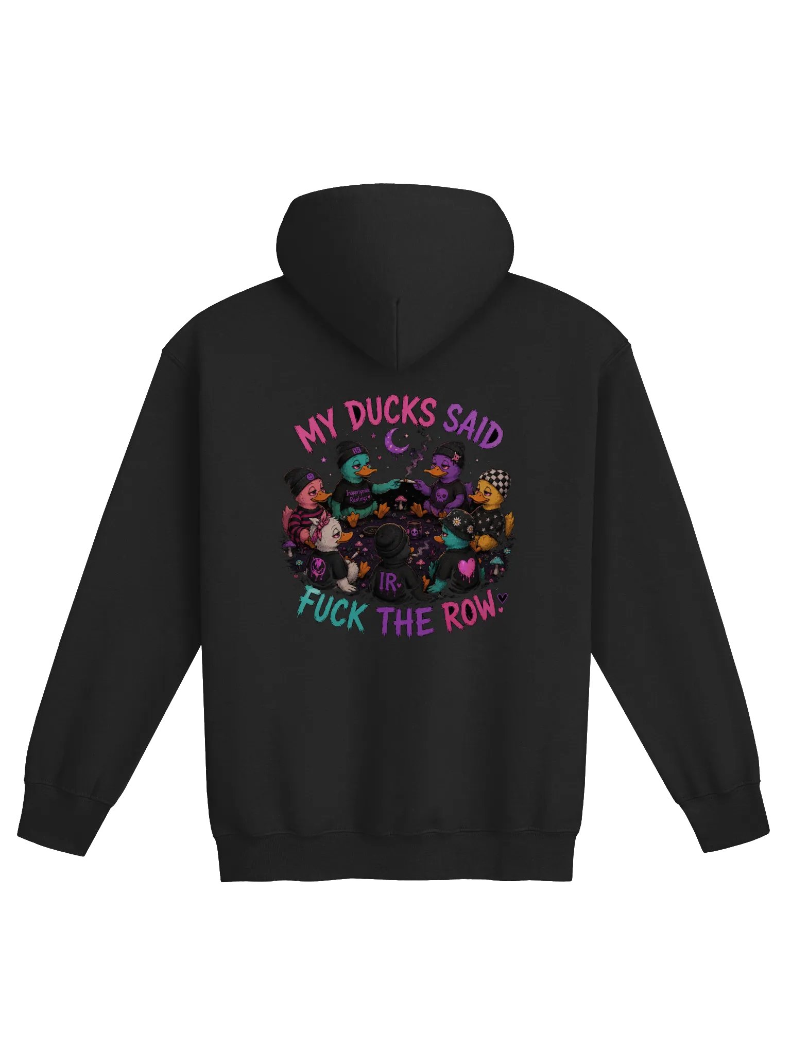 My Ducks Said Fuck The Row Zip Hoodie product image (2)