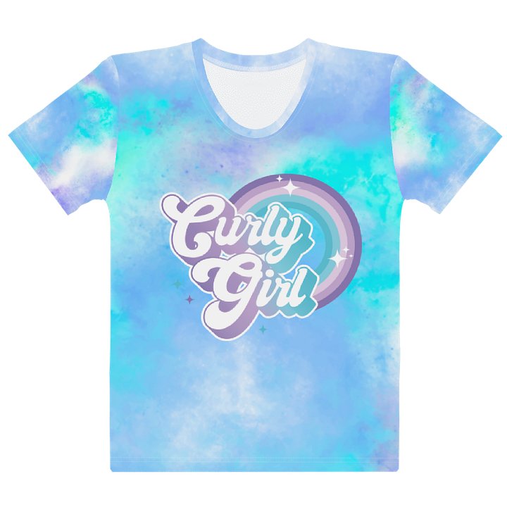 Curly Girl Tie-Dye Tee product image (1)