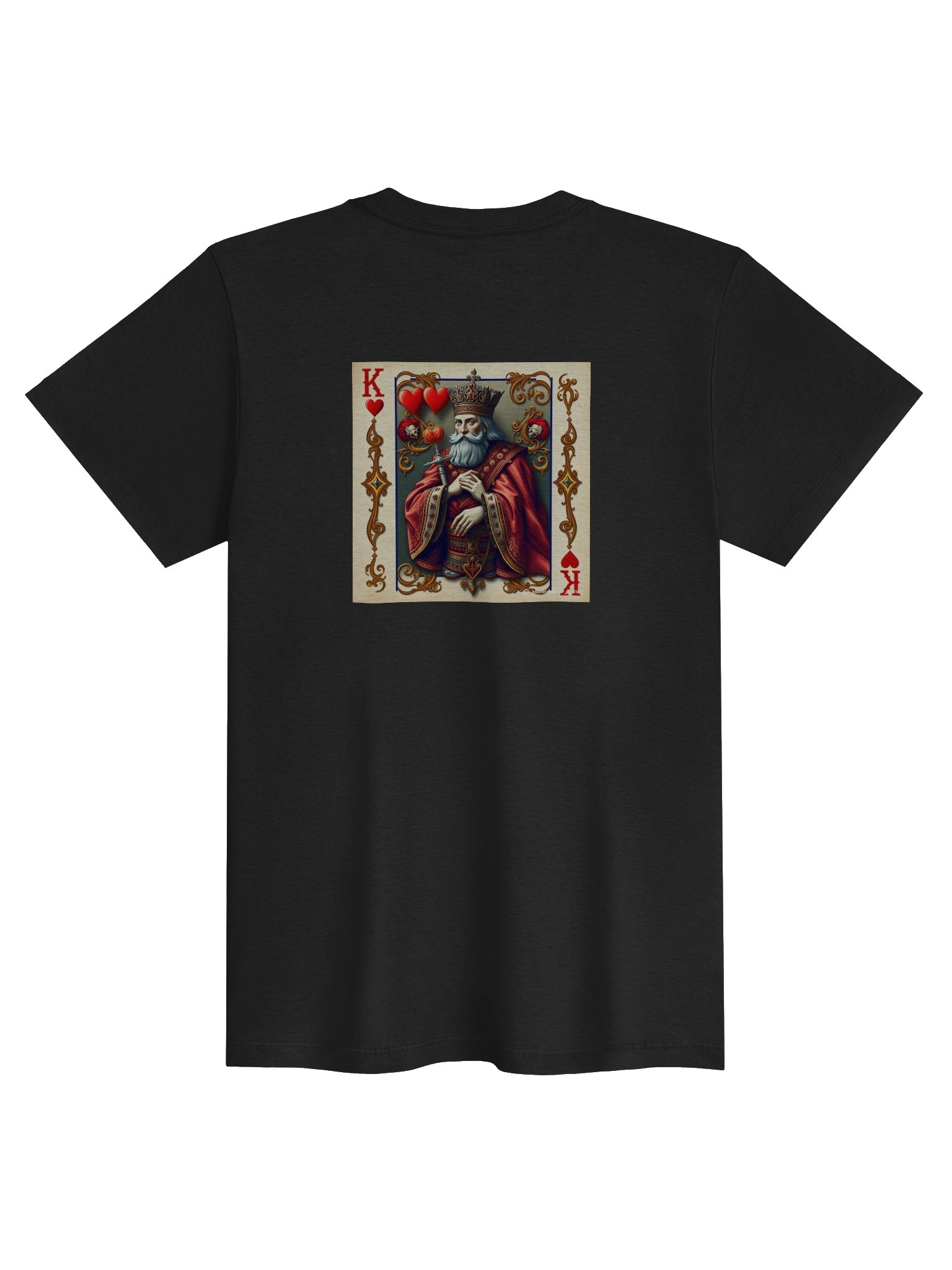 Regal King of Hearts Graphic Tee product image (2)