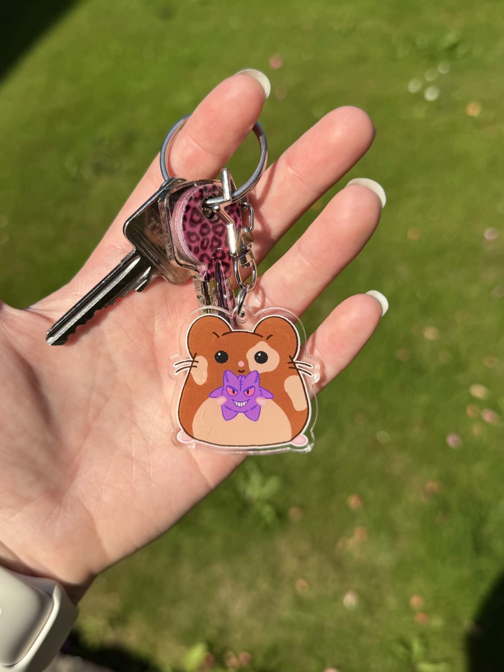 Spud the Hamster Keychain product image (2)