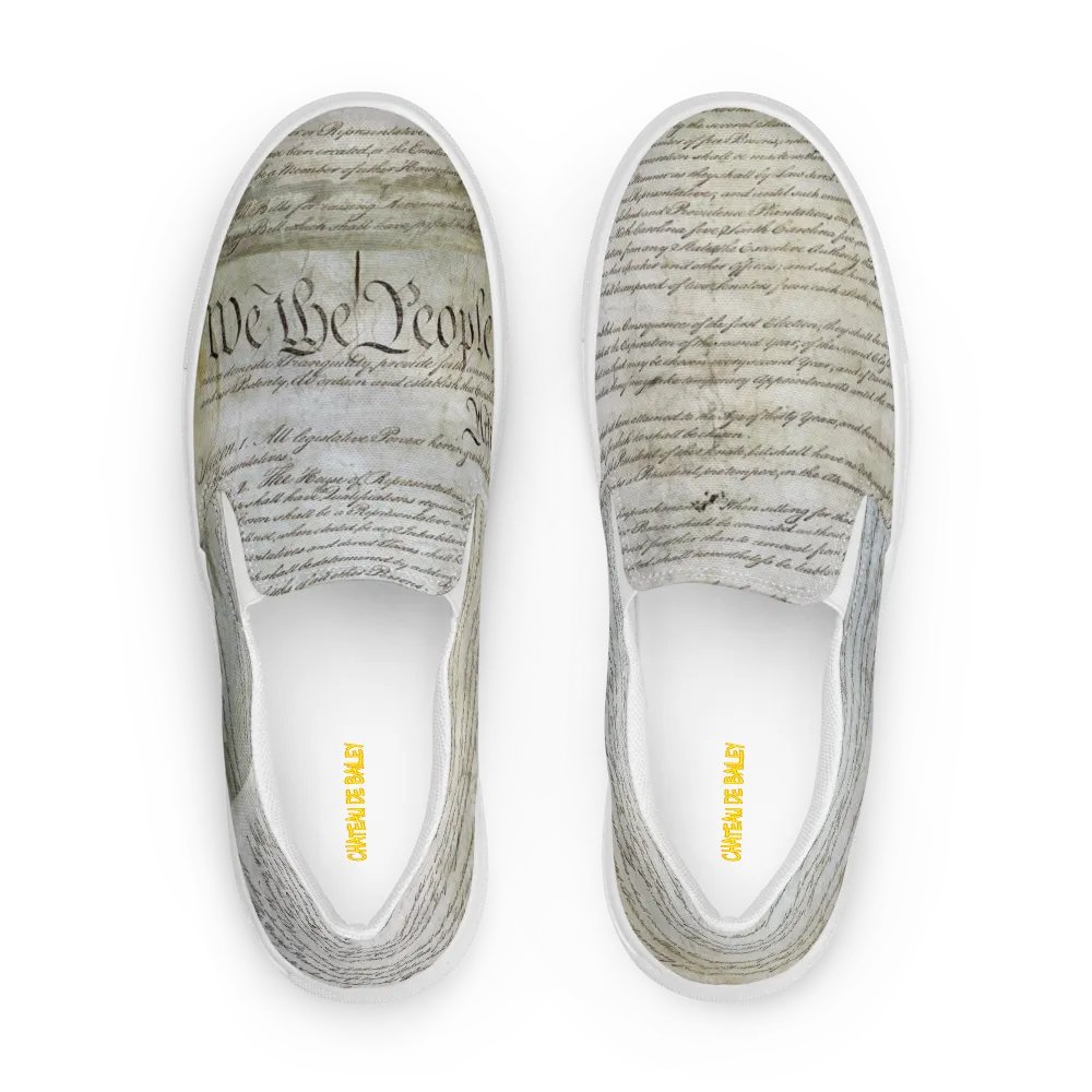 "Composition" Men's Canvas Shoes product image (4)