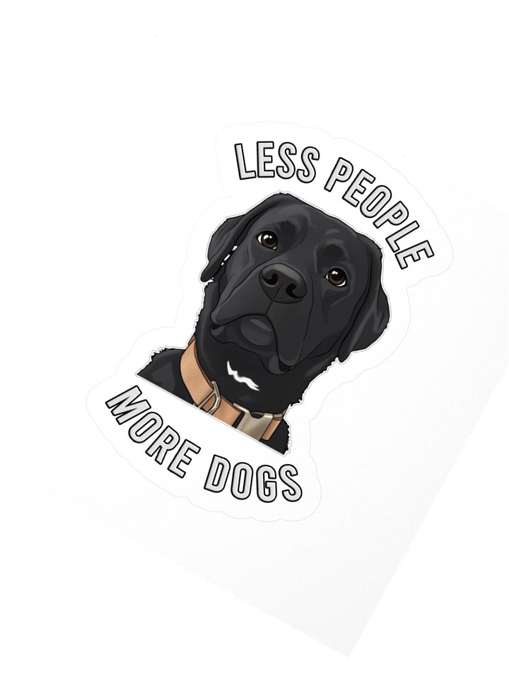 Gunner - Less People - Sticker product image (5)
