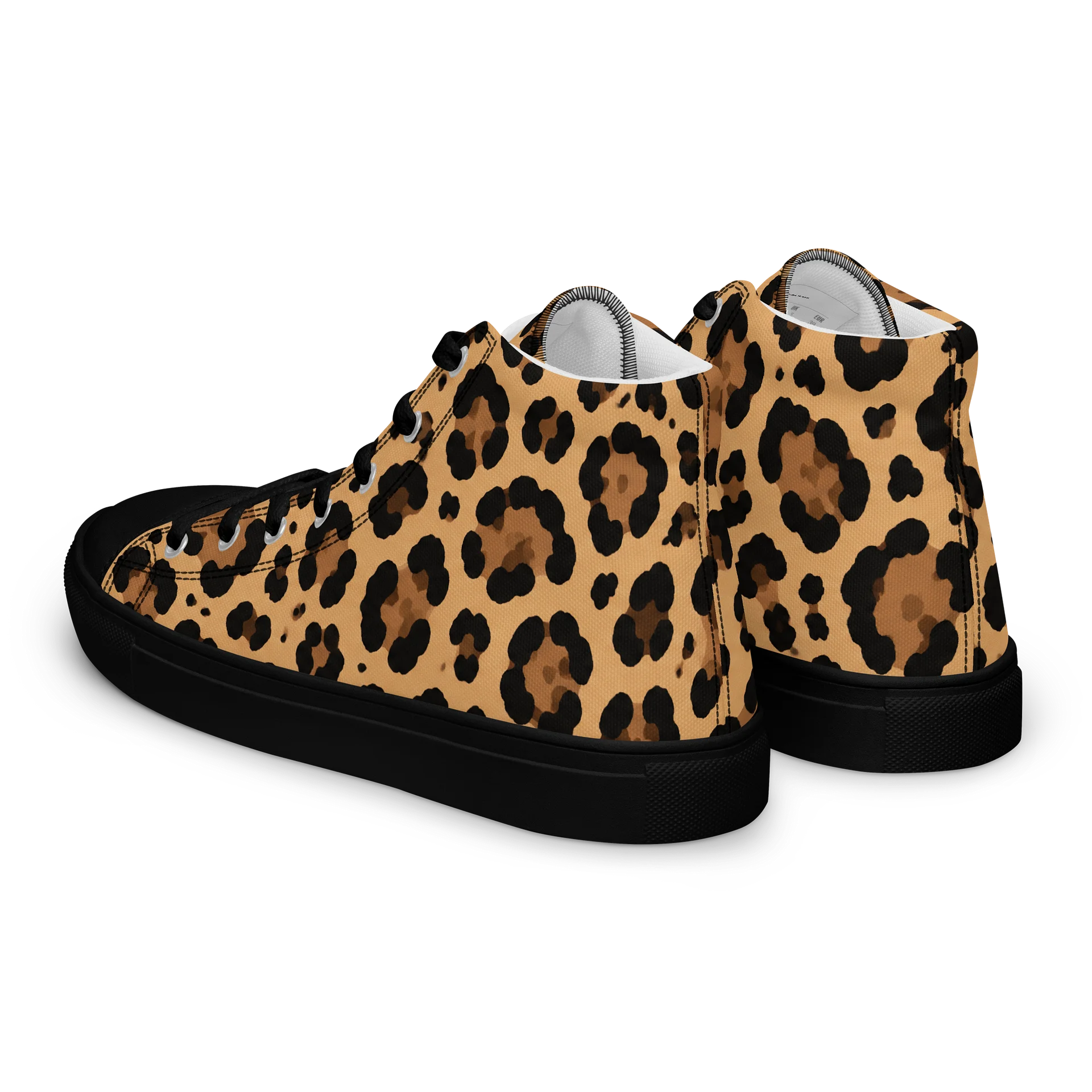 Leopard Print High Top Canvas Shoes product image (5)