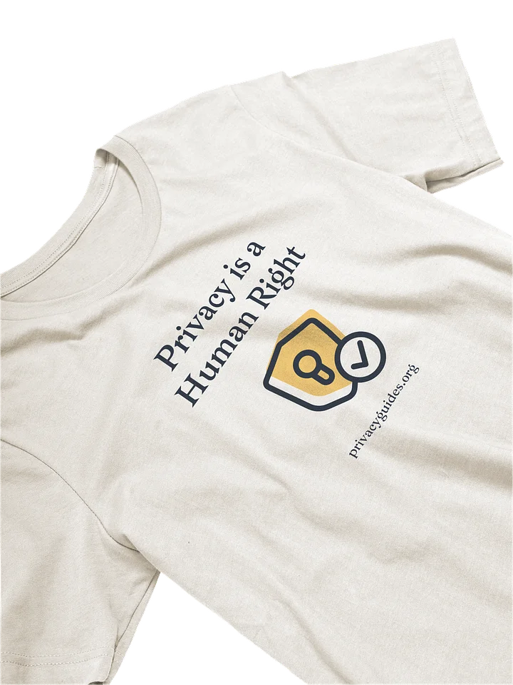 Privacy is a Human Right - Supersoft T-Shirt (Bella+Canvas) product image (2)