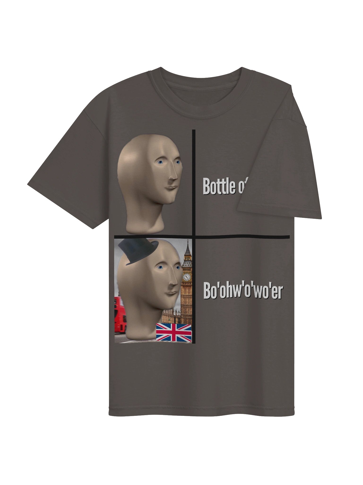 Bottle of Water British Accent Meme T-Shirt product image (16)