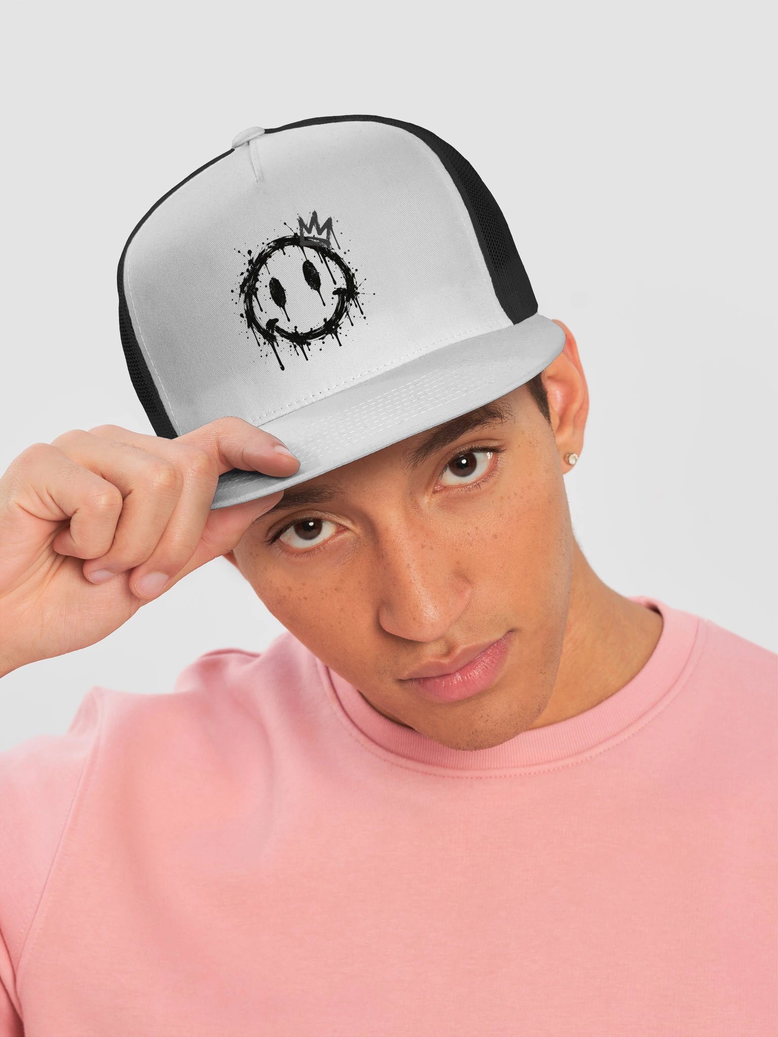 Dark Smile Trucker Hat product image (7)