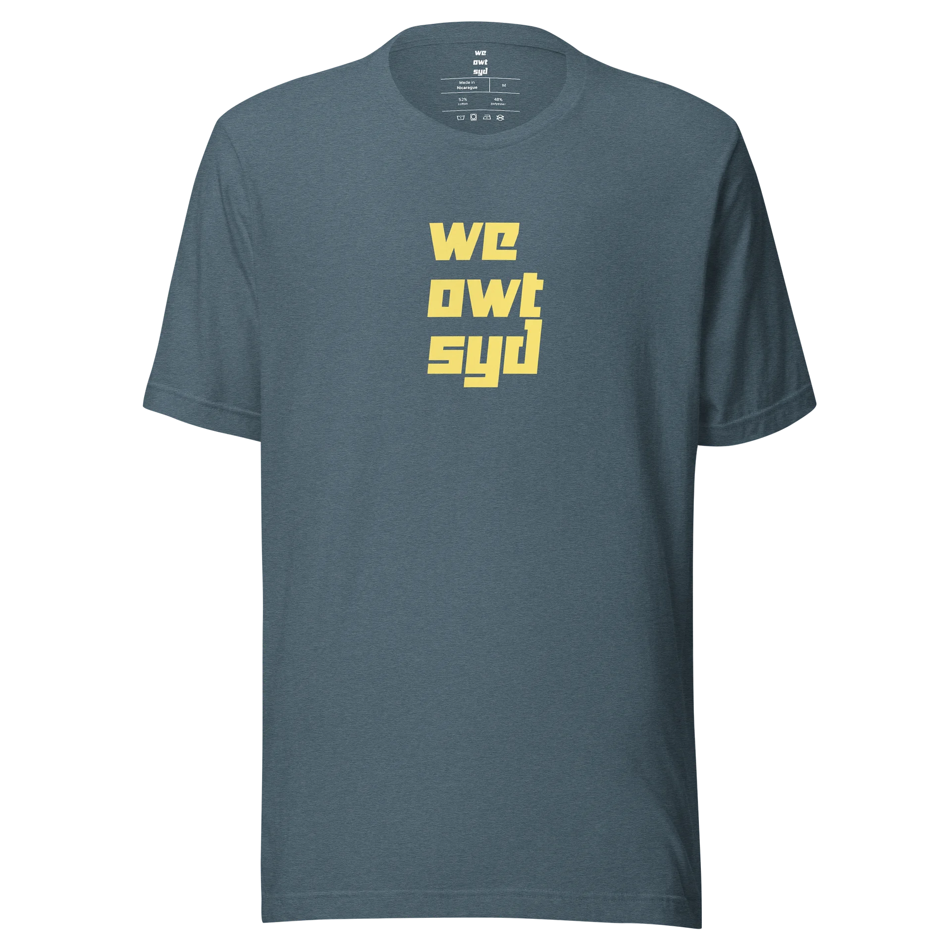 WeOwtsyd Gen 2 Premium T-Shirt - Grey / Yellow product image (1)