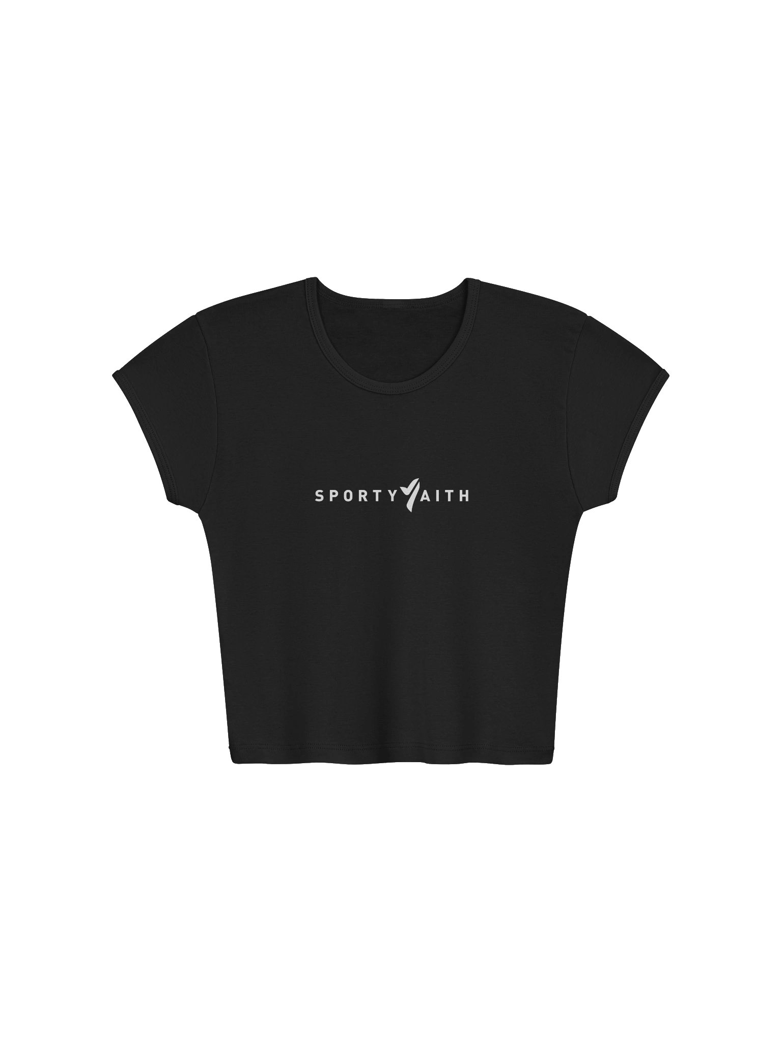 Sportyfaith Classic Fitted Crop Top product image (1)