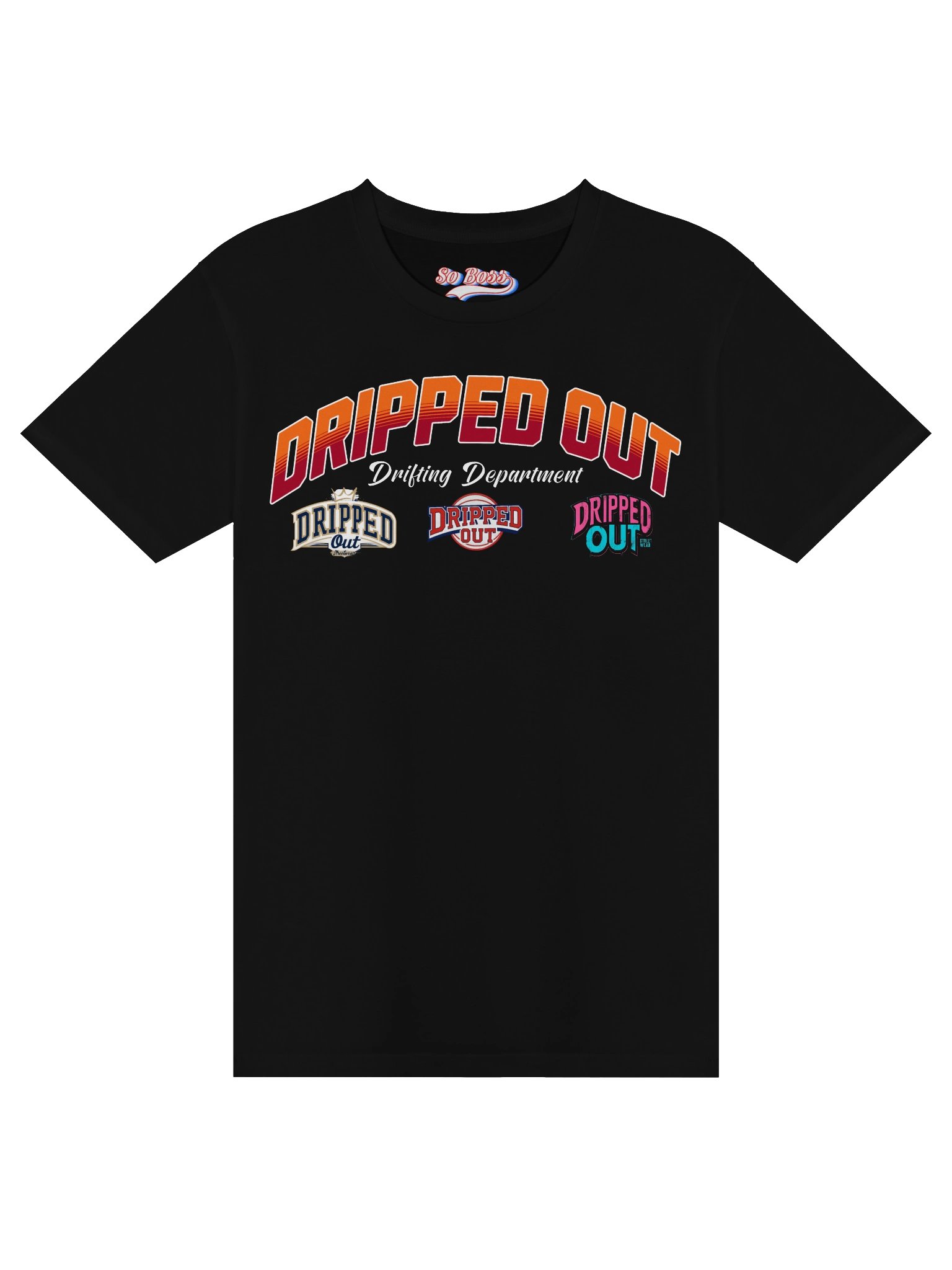 Dripped Out Skyline R34 GTR Logo Banner Tee product image (3)