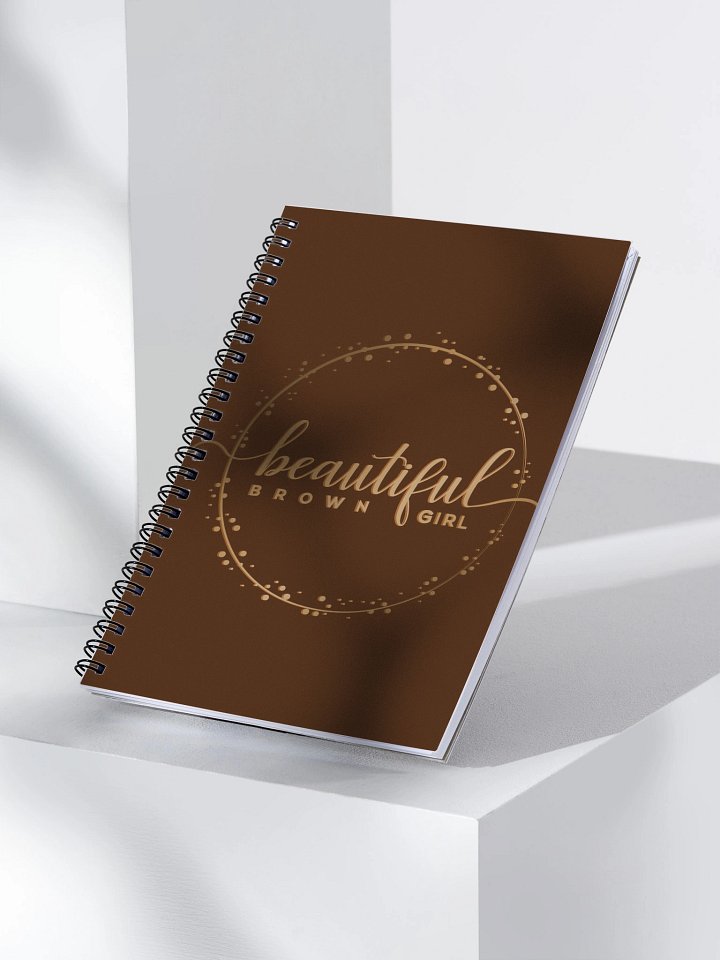 Beautiful Brown Girl Signature Notebook product image (1)