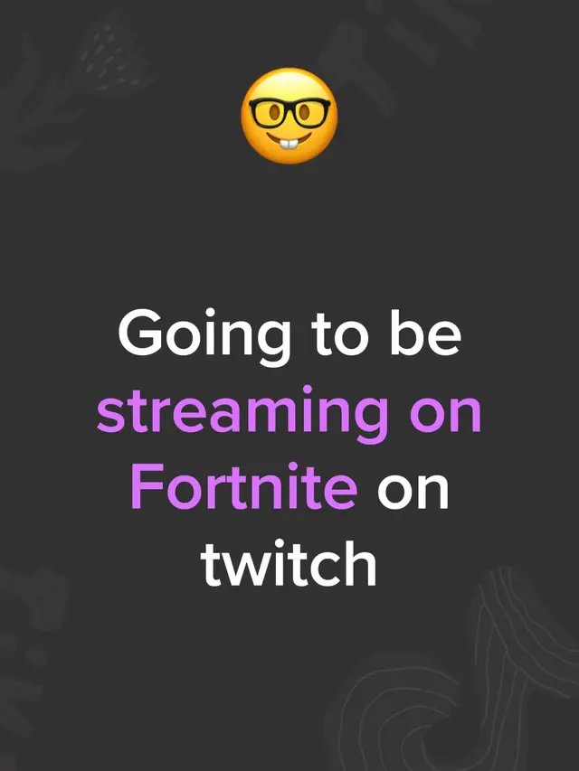 Come and follow and join the fun stream is going be at 8:30 am https://twitch.tv/xbnassassin