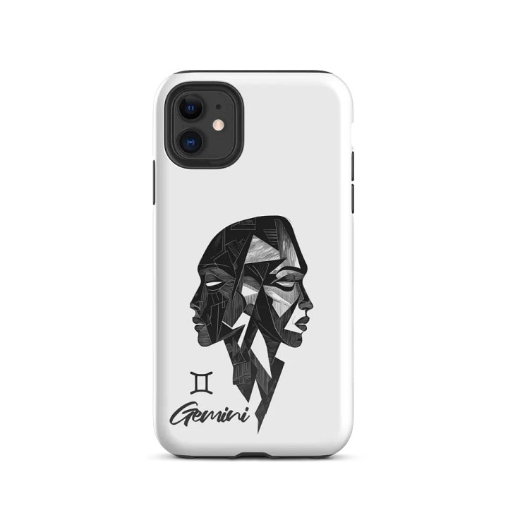 Gemini iPhone Tough Case - Dual-Style Charm for the Social Butterfly product image (24)