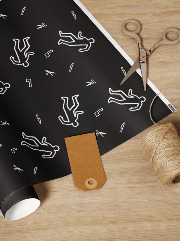 Blood and Bones gift wrap paper product image (1)