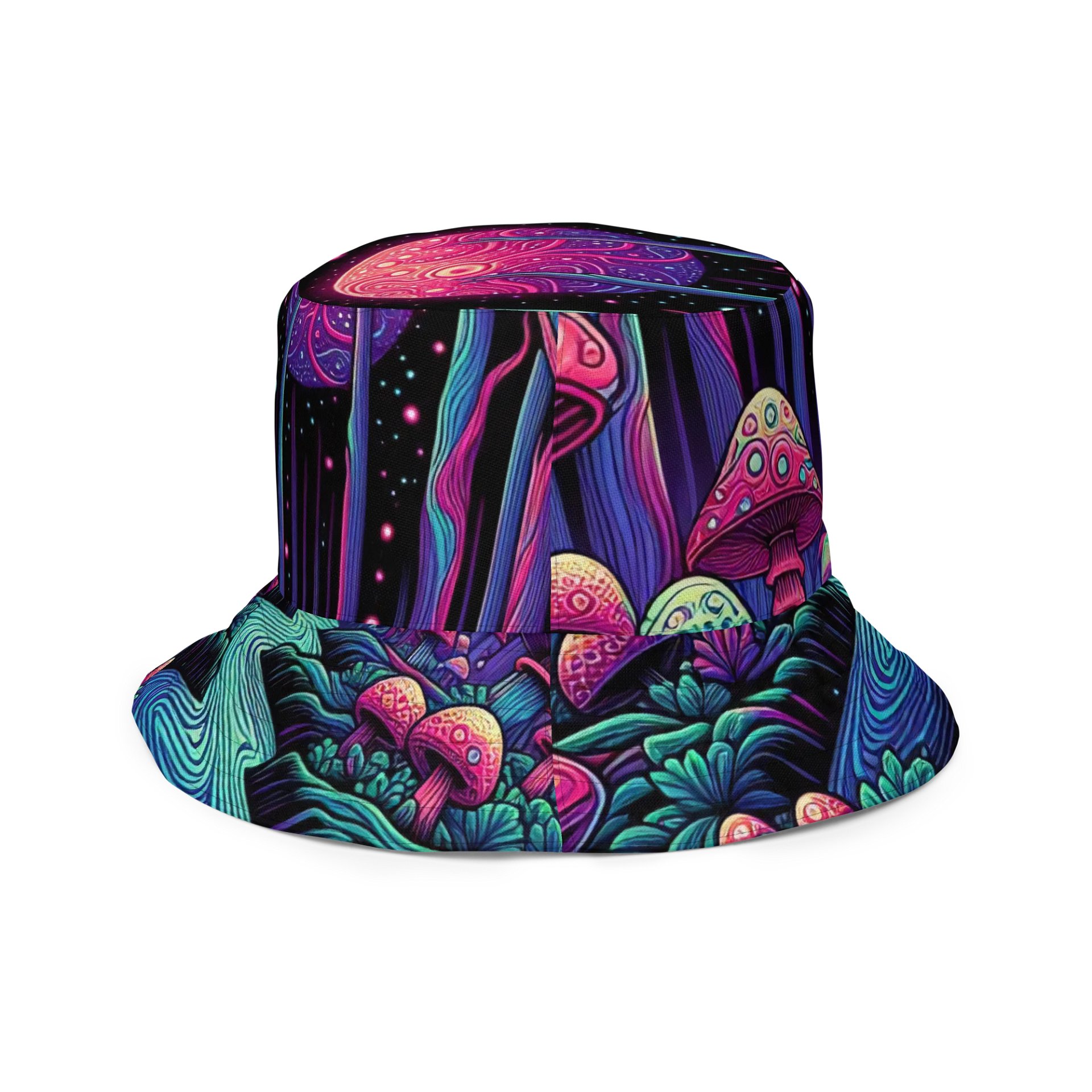 mushroom nights bucket hat product image (3)