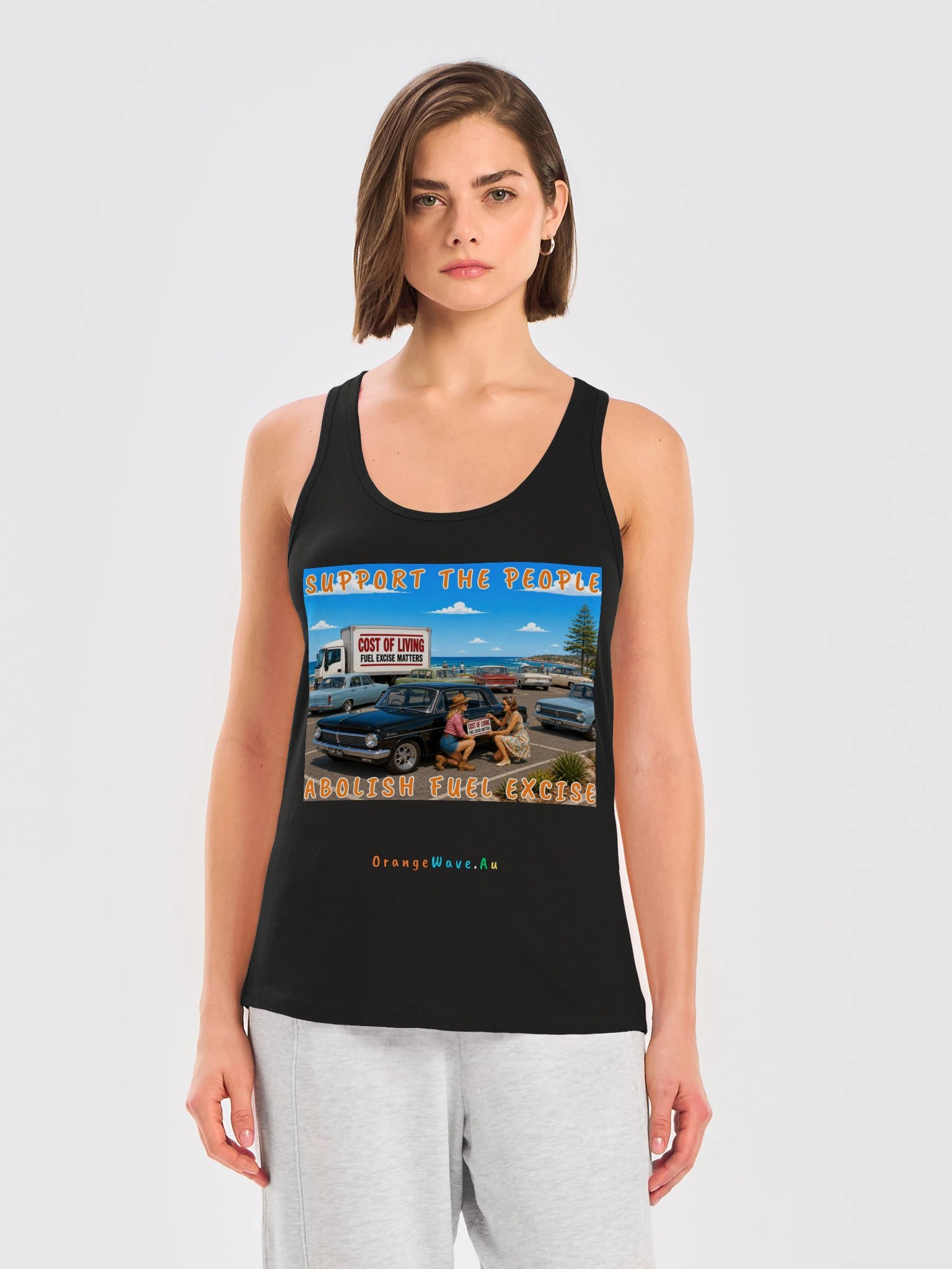 Support the People Racerback Tank product image (11)