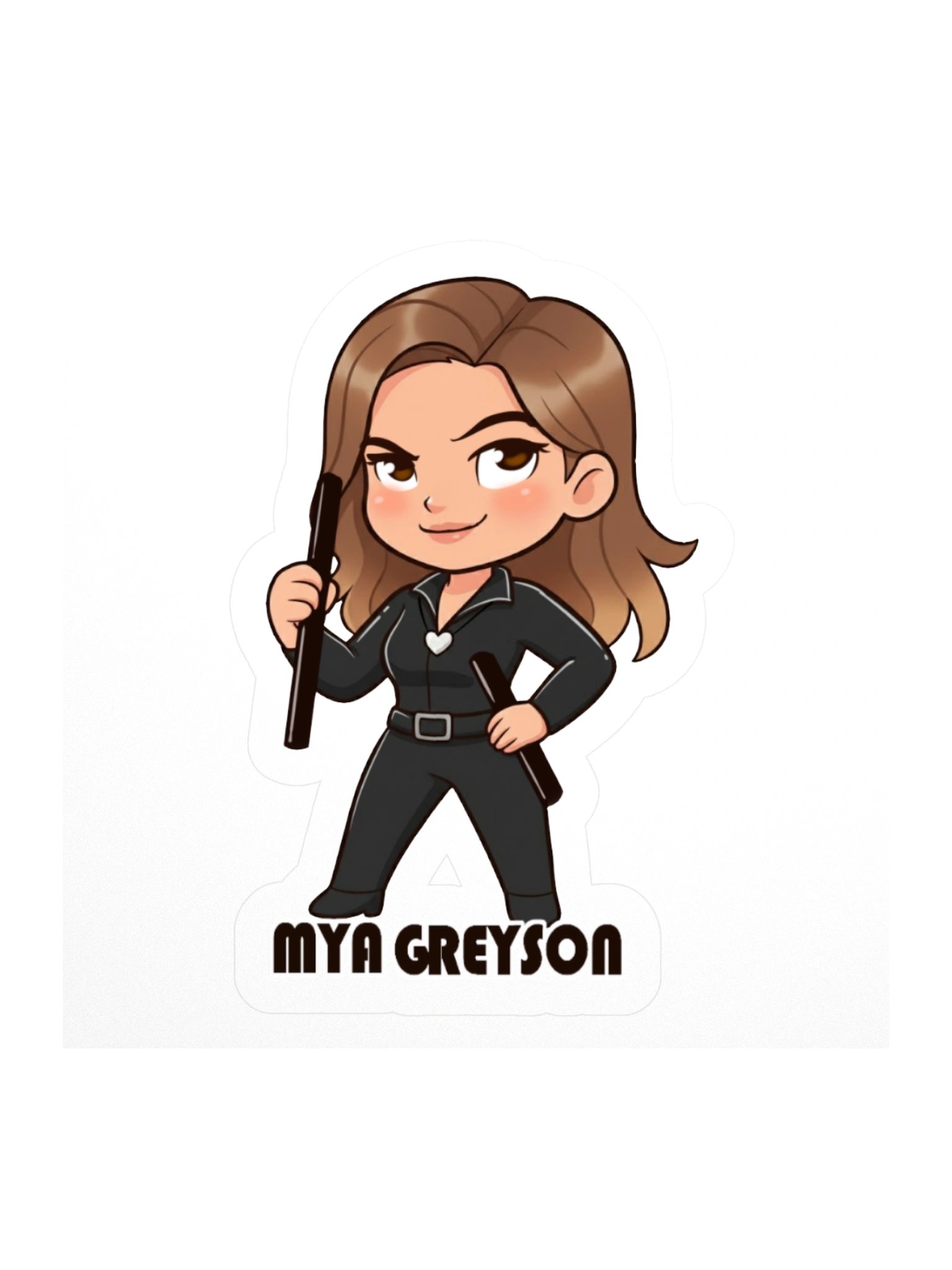 Mya Greyson Sticker product image (1)