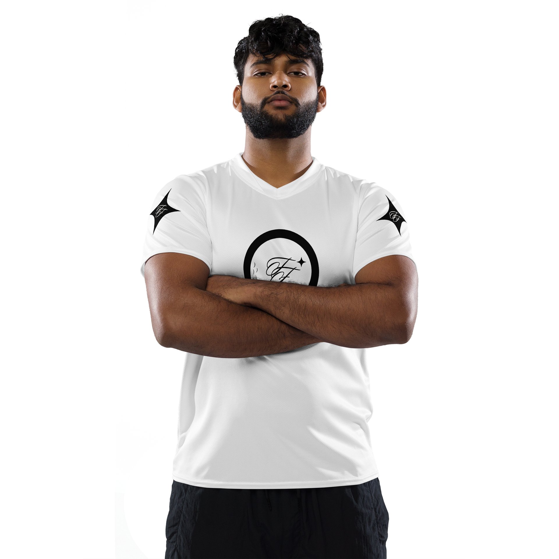 F&F V-neck Sports Jersey product image (2)