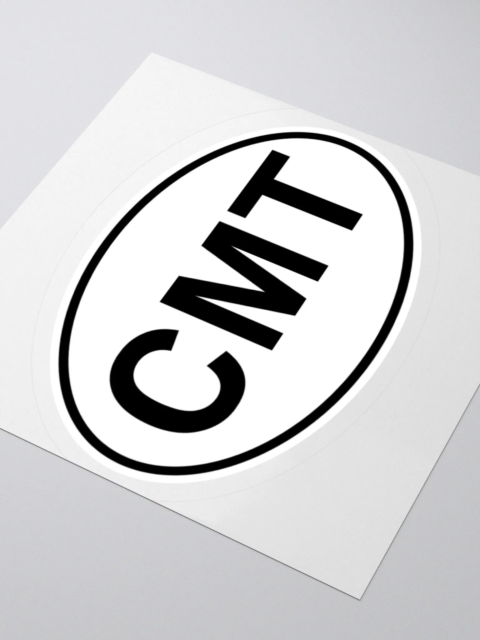 CMT Oval Sticker product image (3)