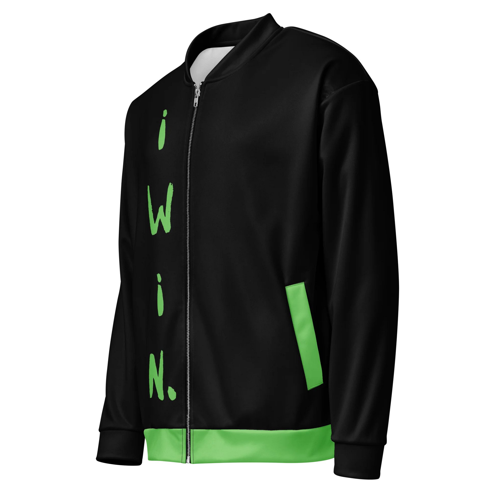 Graffiti Heart Glow Bomber Jacket product image (3)