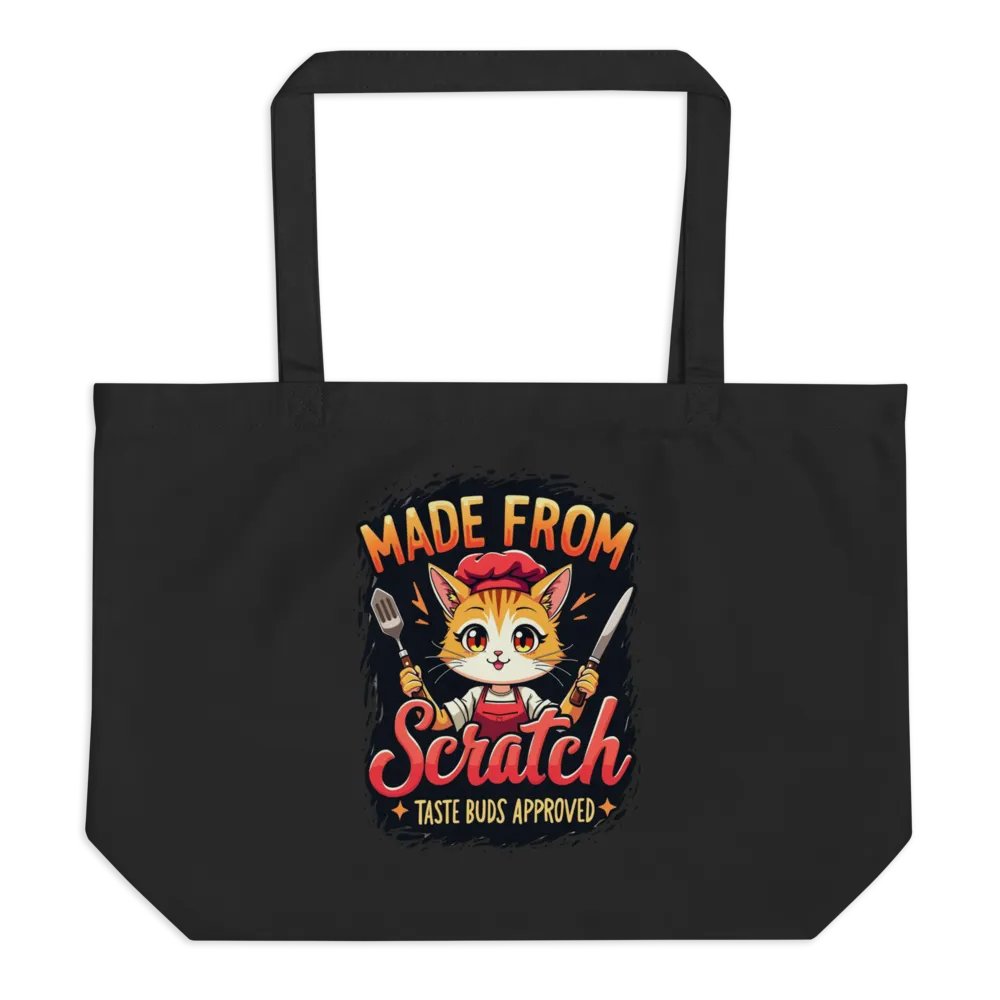 Made From Scratch Cat Chef Tote product image (1)