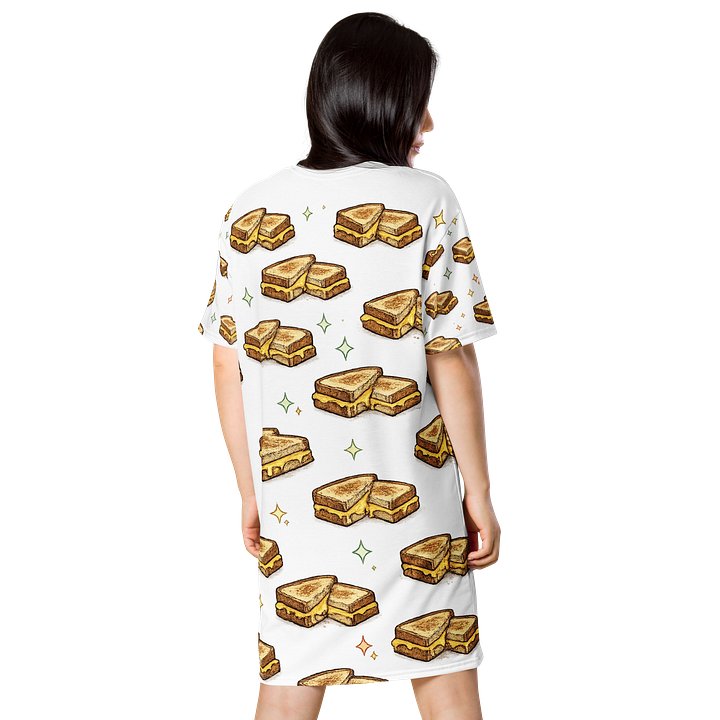 BEST DAMN GRILLED CHEESE OVERSIZED SLEEP SHIRT product image (2)