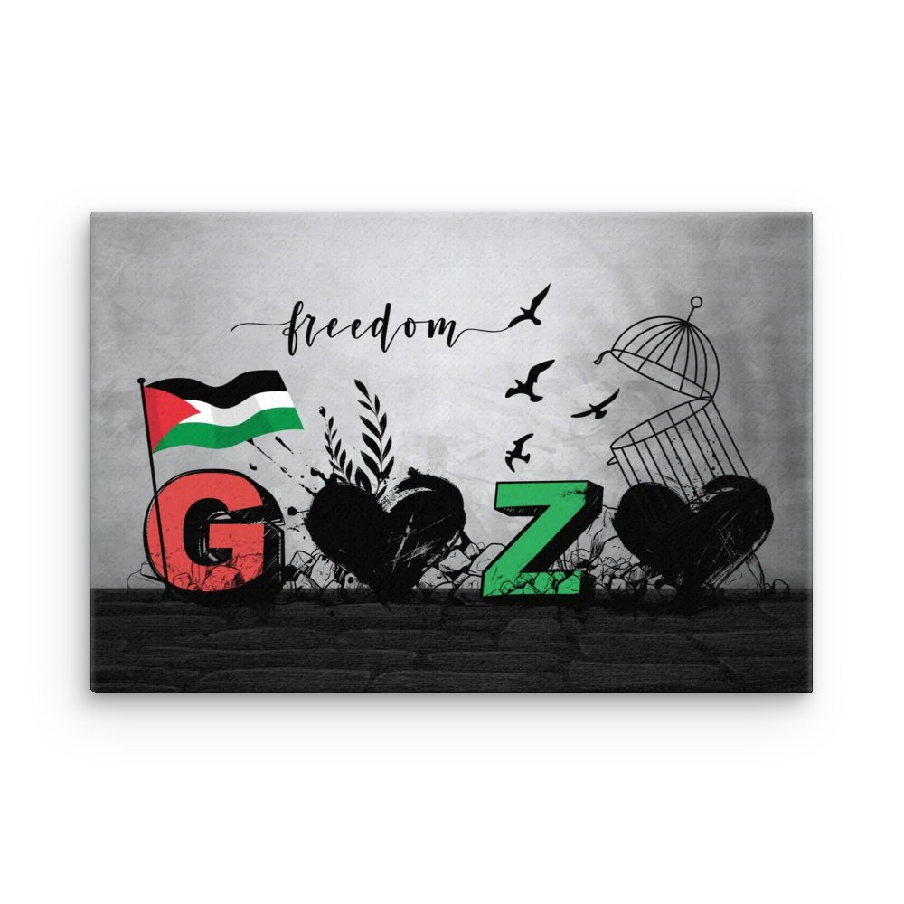 G@Z@ Freedom on canvas product image (1)