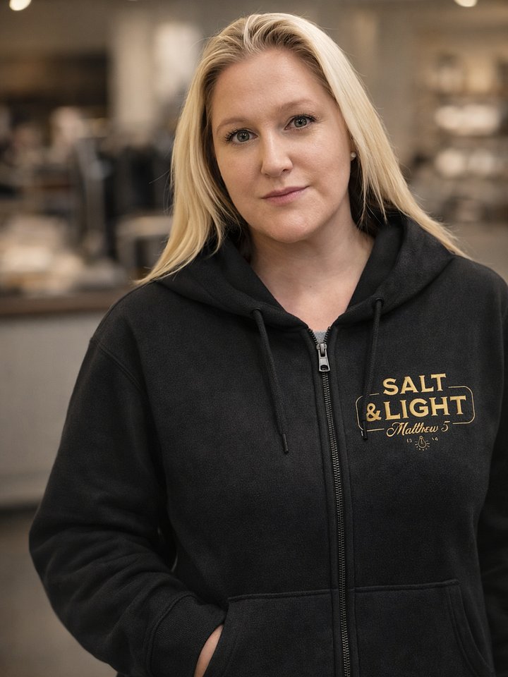 SALT & LIGHT Matthew 5 Heavy Zip Hoodie product image (1)