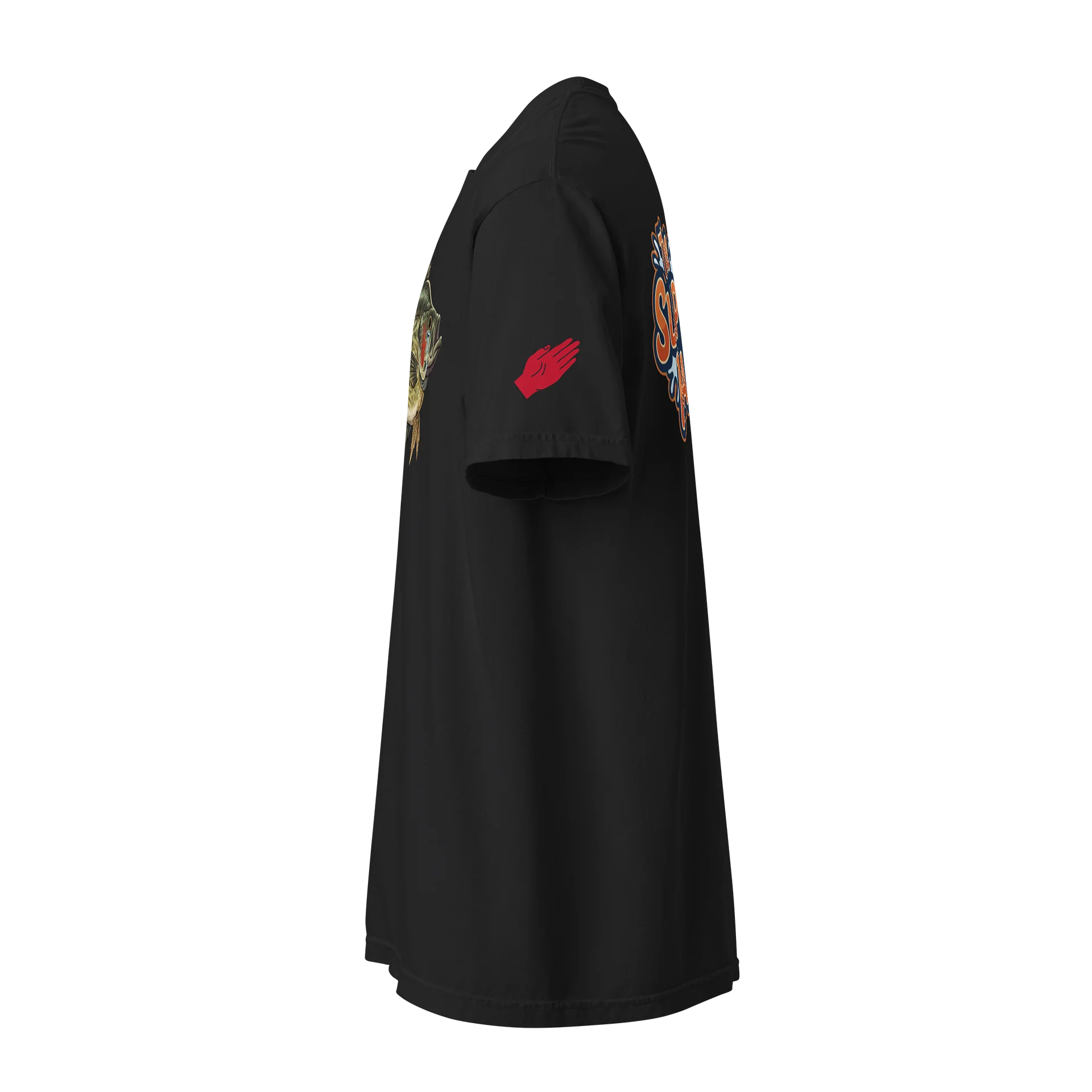 Teardrop Fish/ The Slappa Man Heavyweight T-Shirt product image (2)