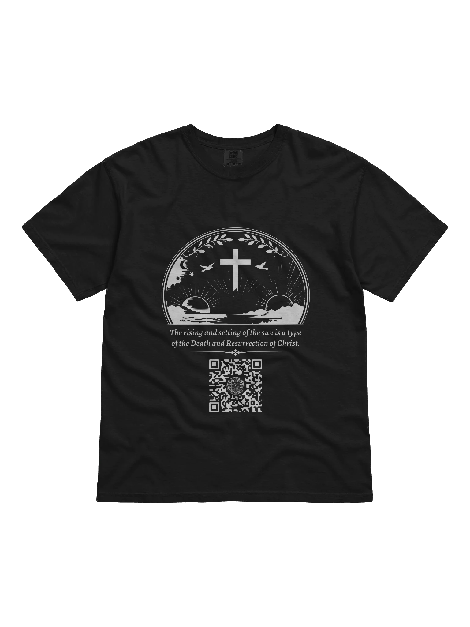 Rising and Setting of the Sun (White on Black/Color) product image (4)