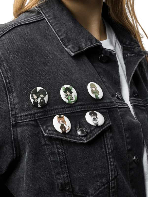 St. Patrick's Day Chibi Badges product image (9)