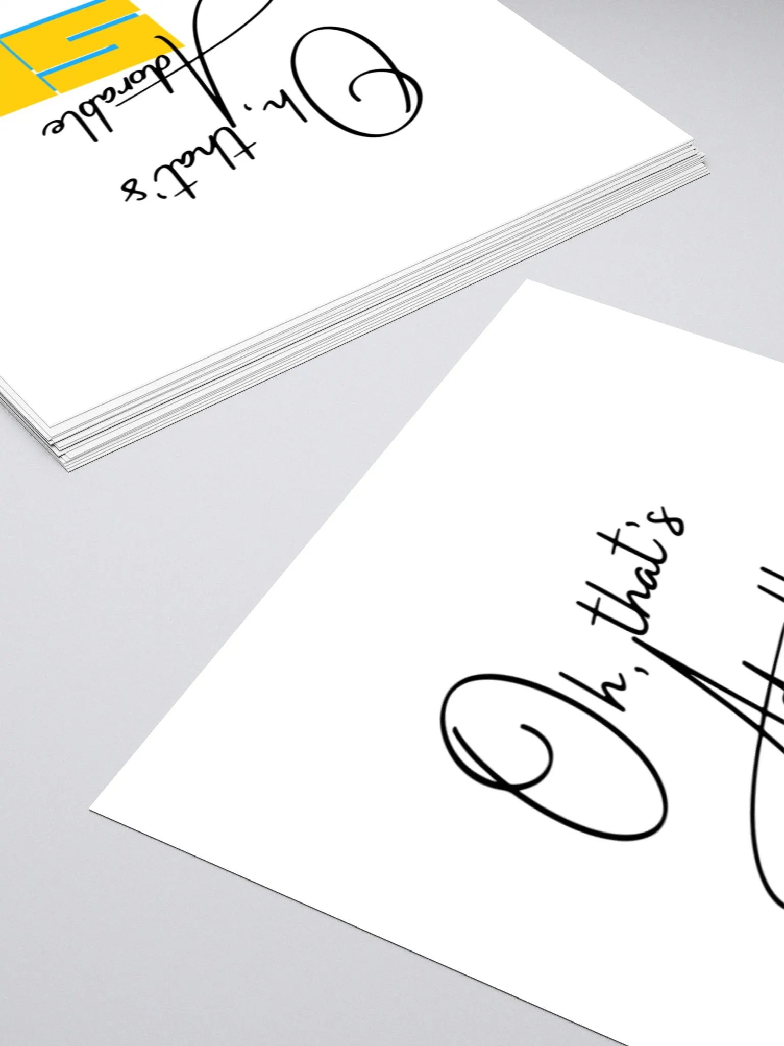 Oh That's Adorable - Color SPTV Sticker product image (4)