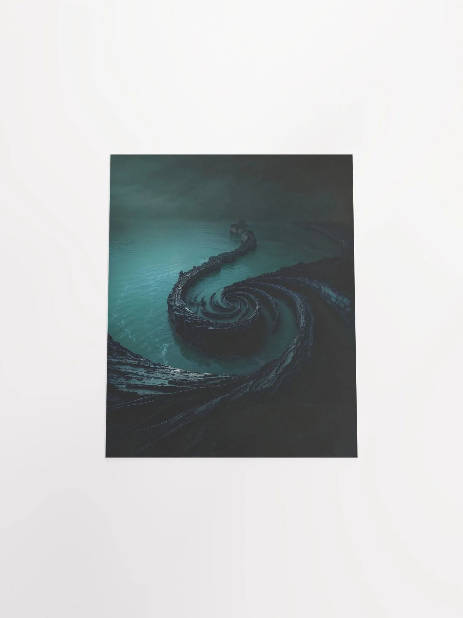 The Spiral Abyss Matte Poster product image (48)
