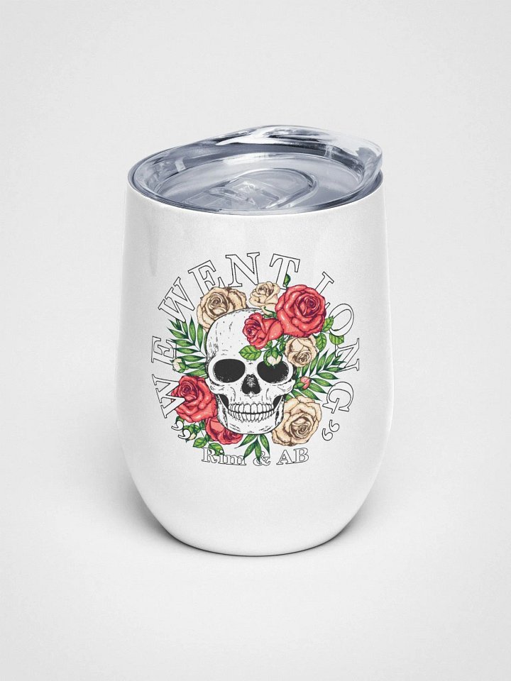 "We Went Long" Skull Wine Tumbler product image (1)