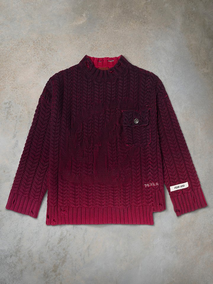 Ampersand Gradient Oversized Heavy Knit product image (1)