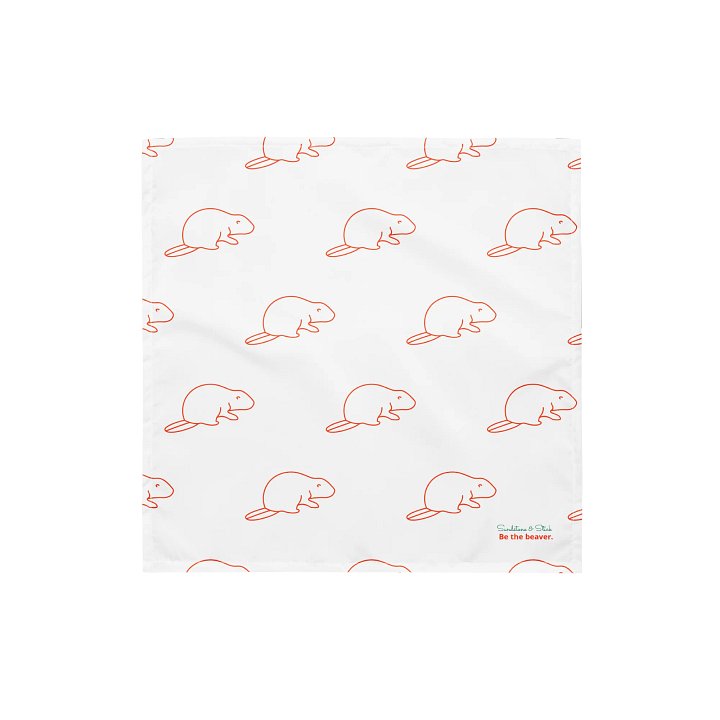 Beaver Icon Bandana product image (1)