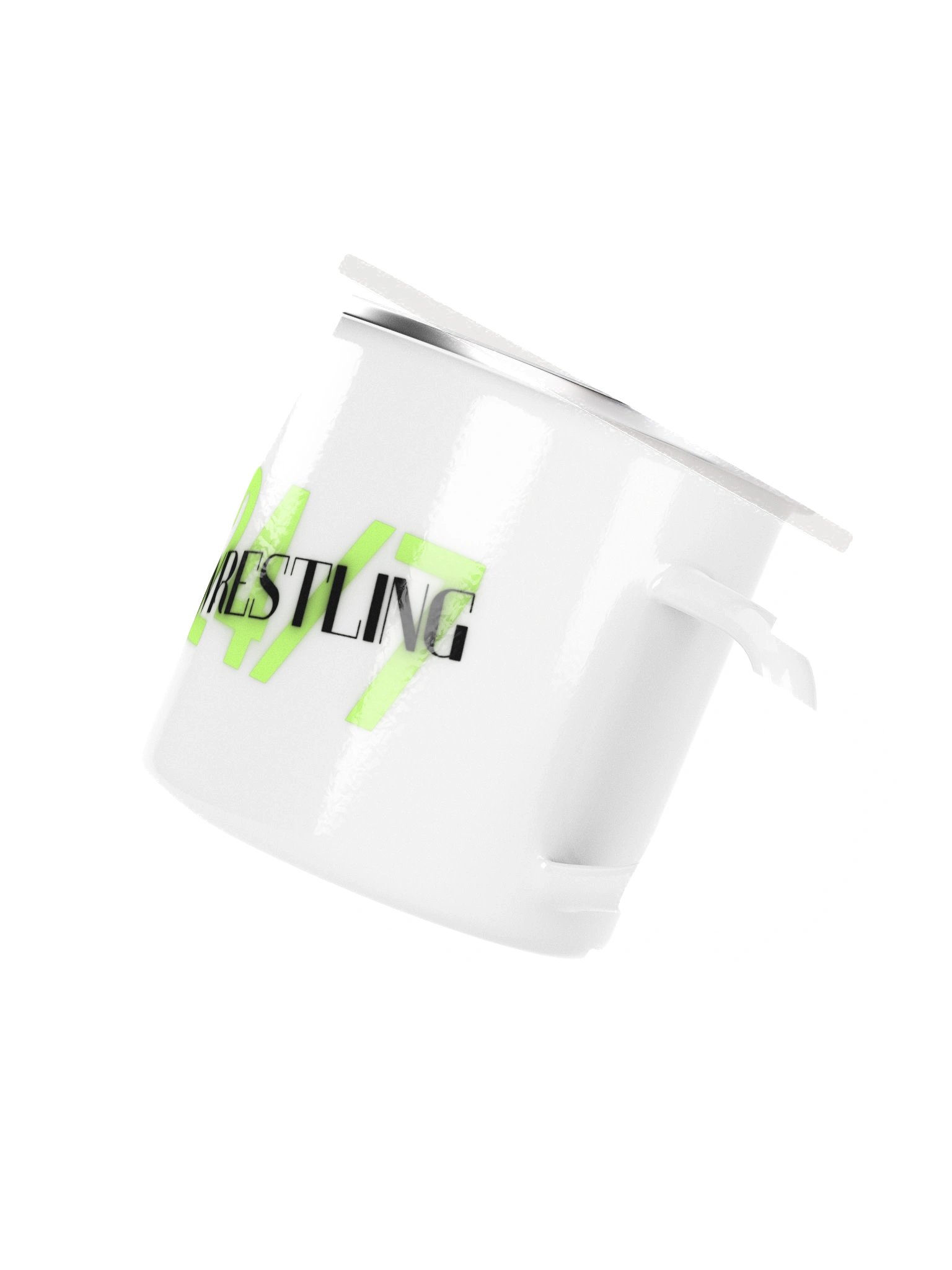 24/7 Wrestling Neon Enamel Mug product image (3)