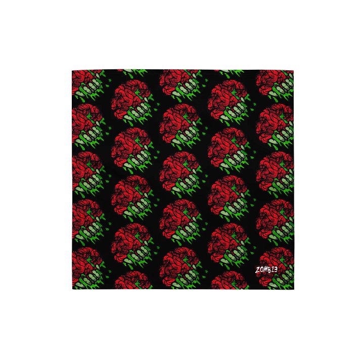 Zombie Brainwave All-Over Bandana product image (1)