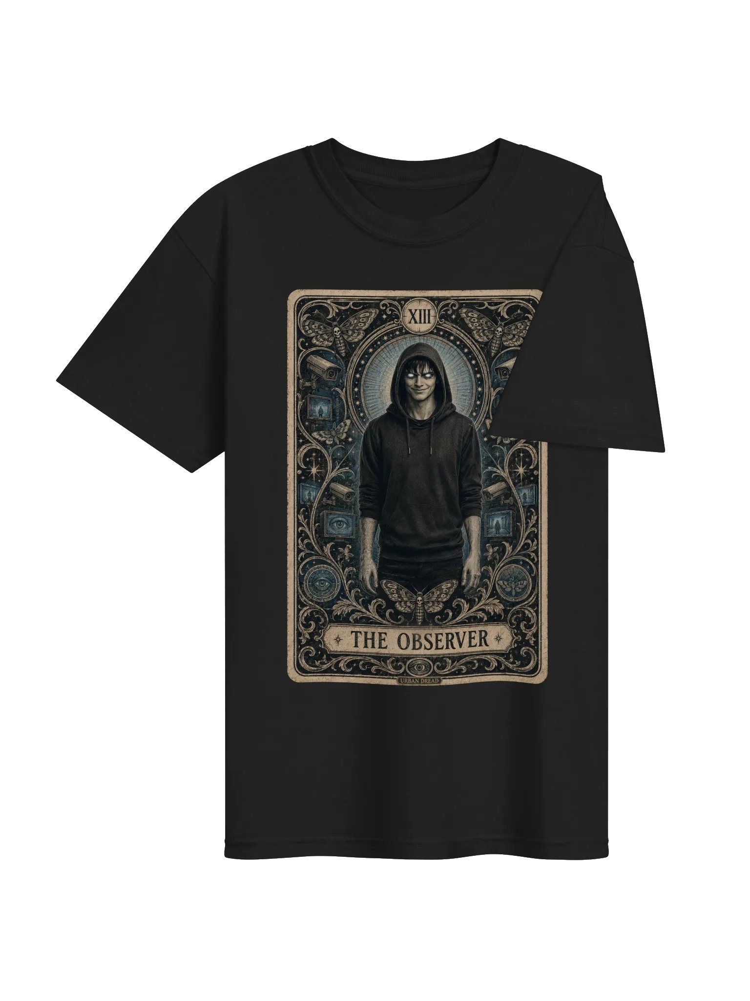 The Observer — Surveillance Horror Tarot T-Shirt product image (3)