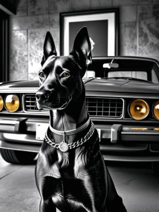 Luxury Doberman Wall Art, product image (1)