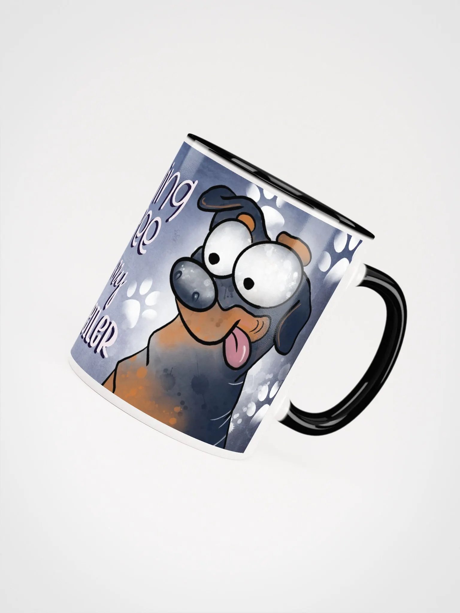 Morning Coffee with My Rottweiler Mug product image (5)