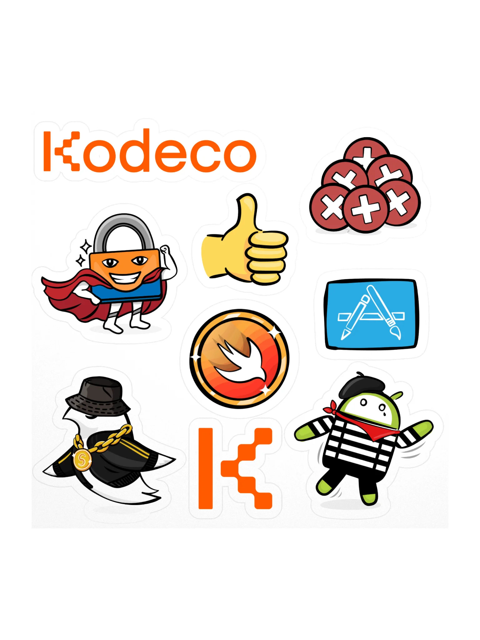Retro Sticker Pack product image (1)