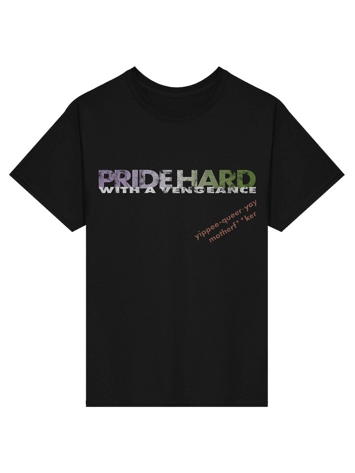 Genderqueer "Pride Hard" Tee product image (1)