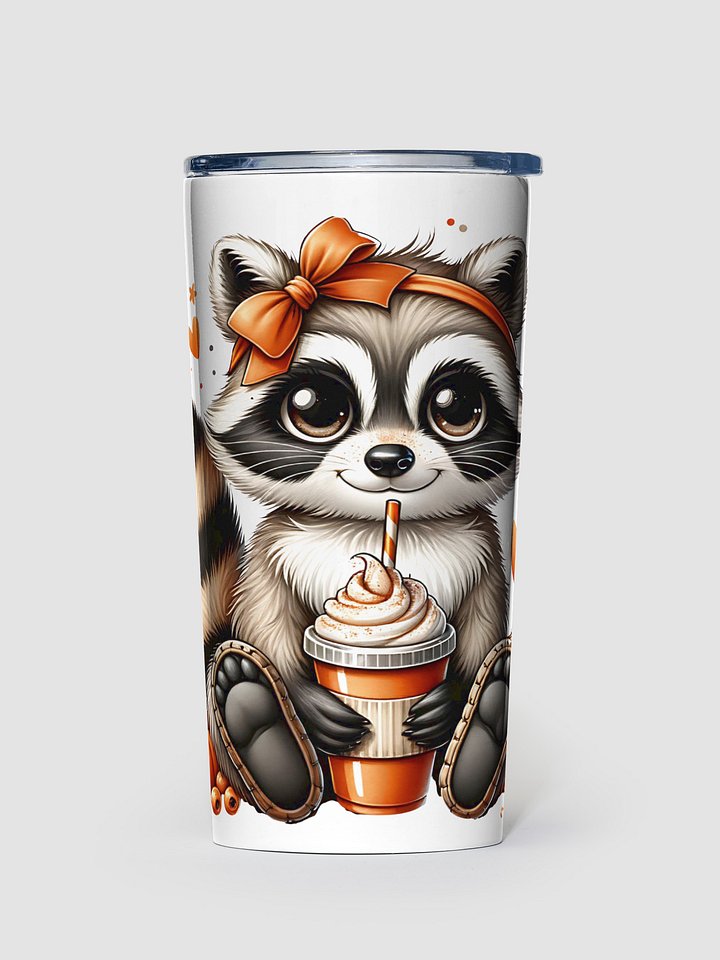 Raccoon Pumpkin Spice Tumbler product image (1)