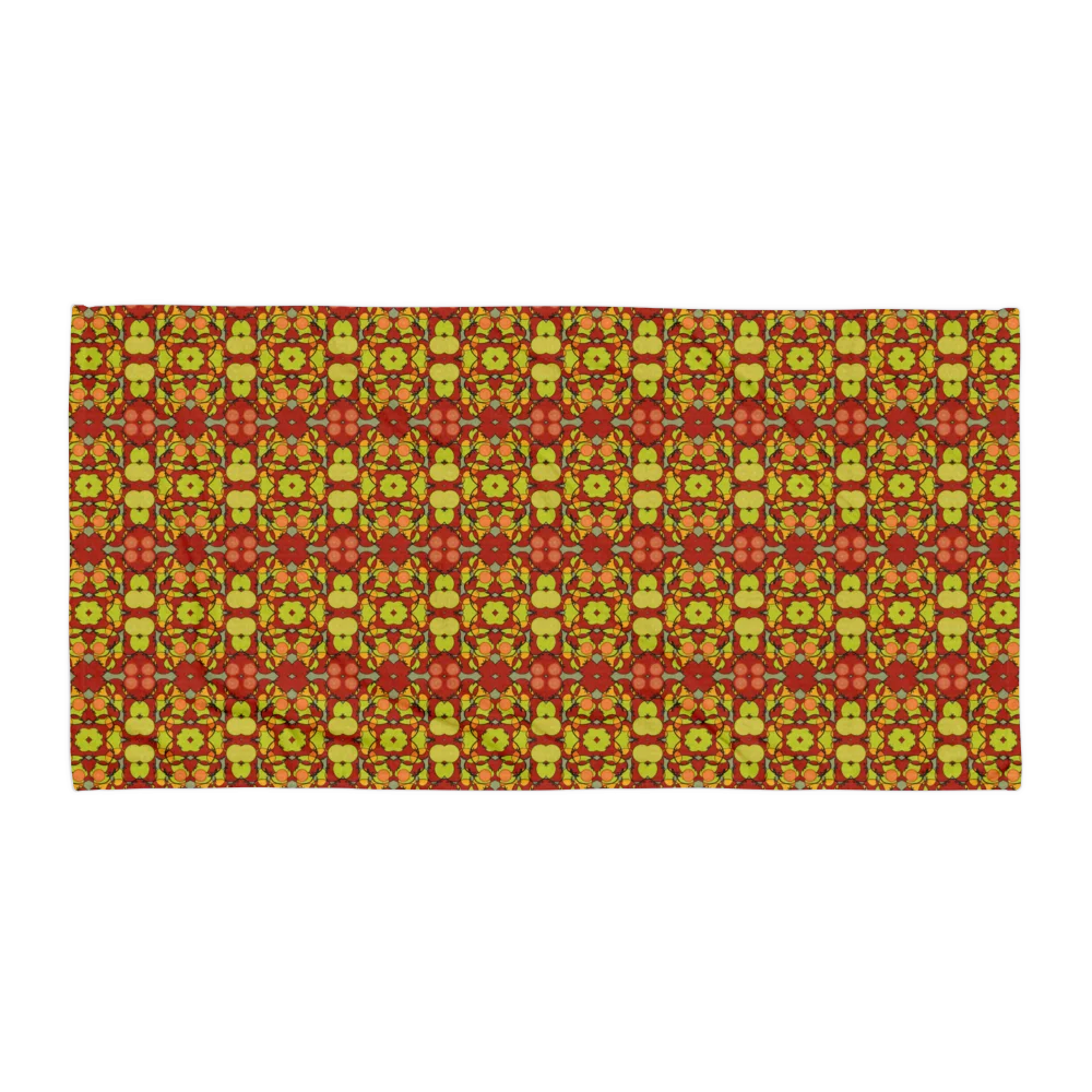 Tomato Glow Beach Towel product image (3)