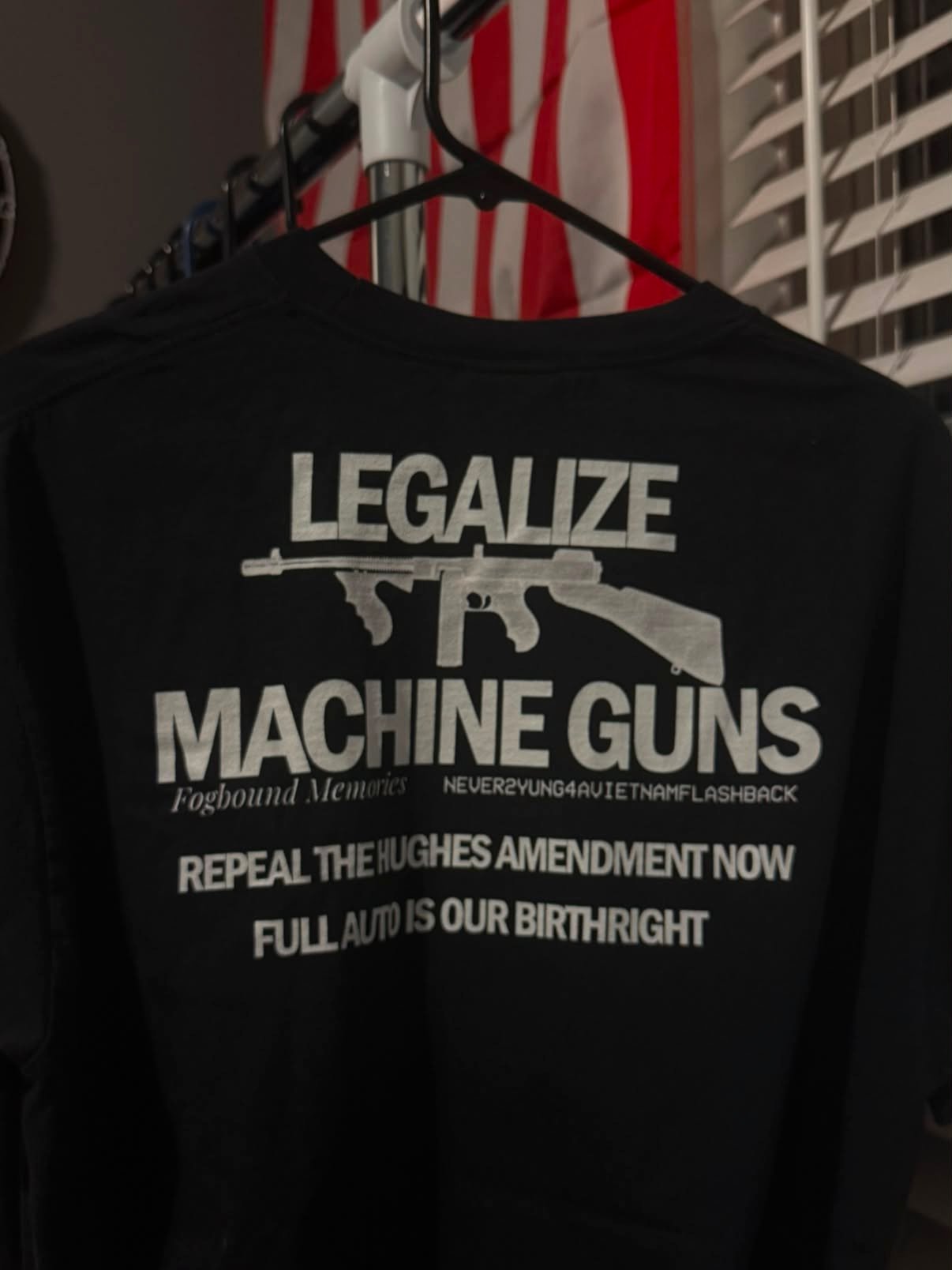 LEGALIZE MACHINE GUNS SHIRT product image (6)
