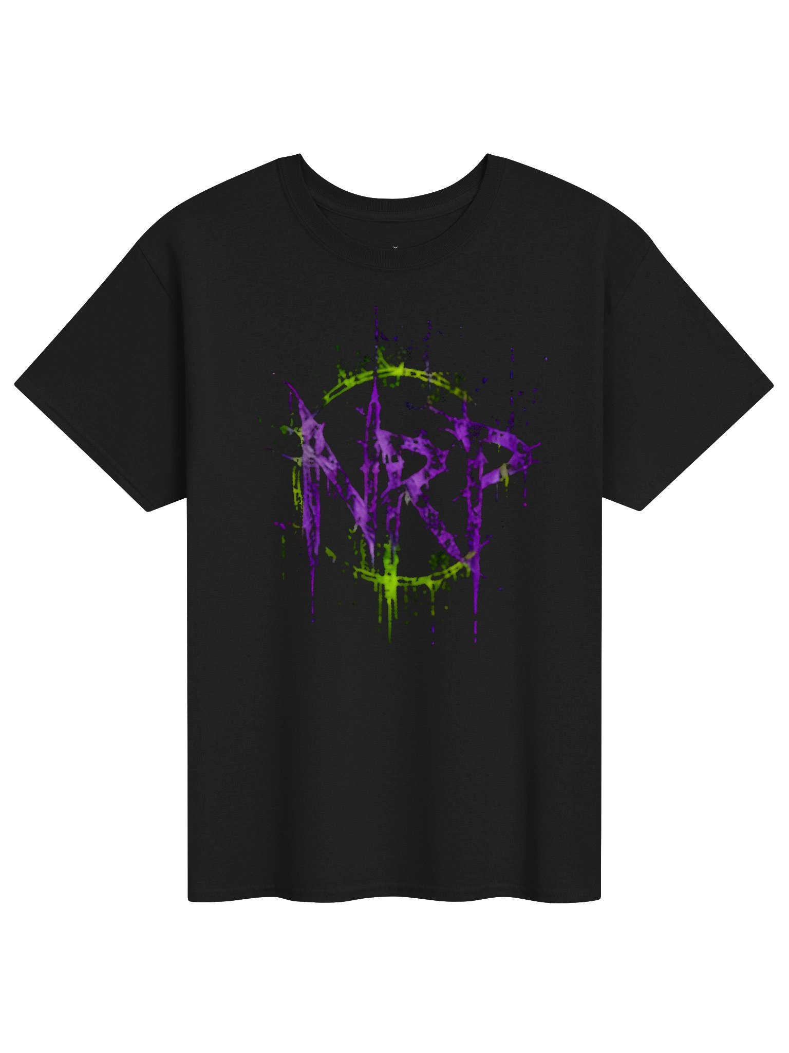 Neon Abyss Abstract Tee product image (2)
