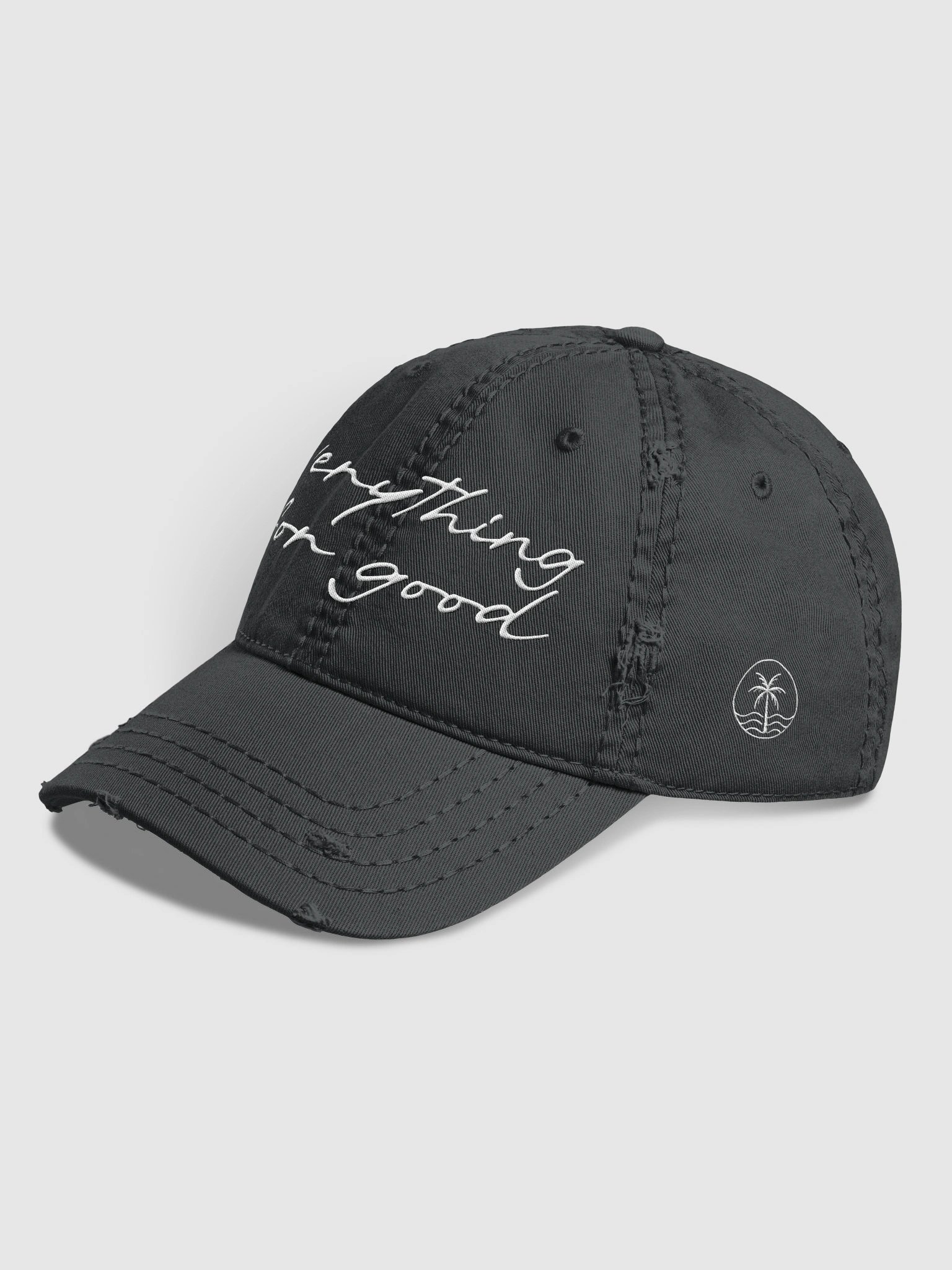 Everything For Good Distressed Dad Hat product image (6)