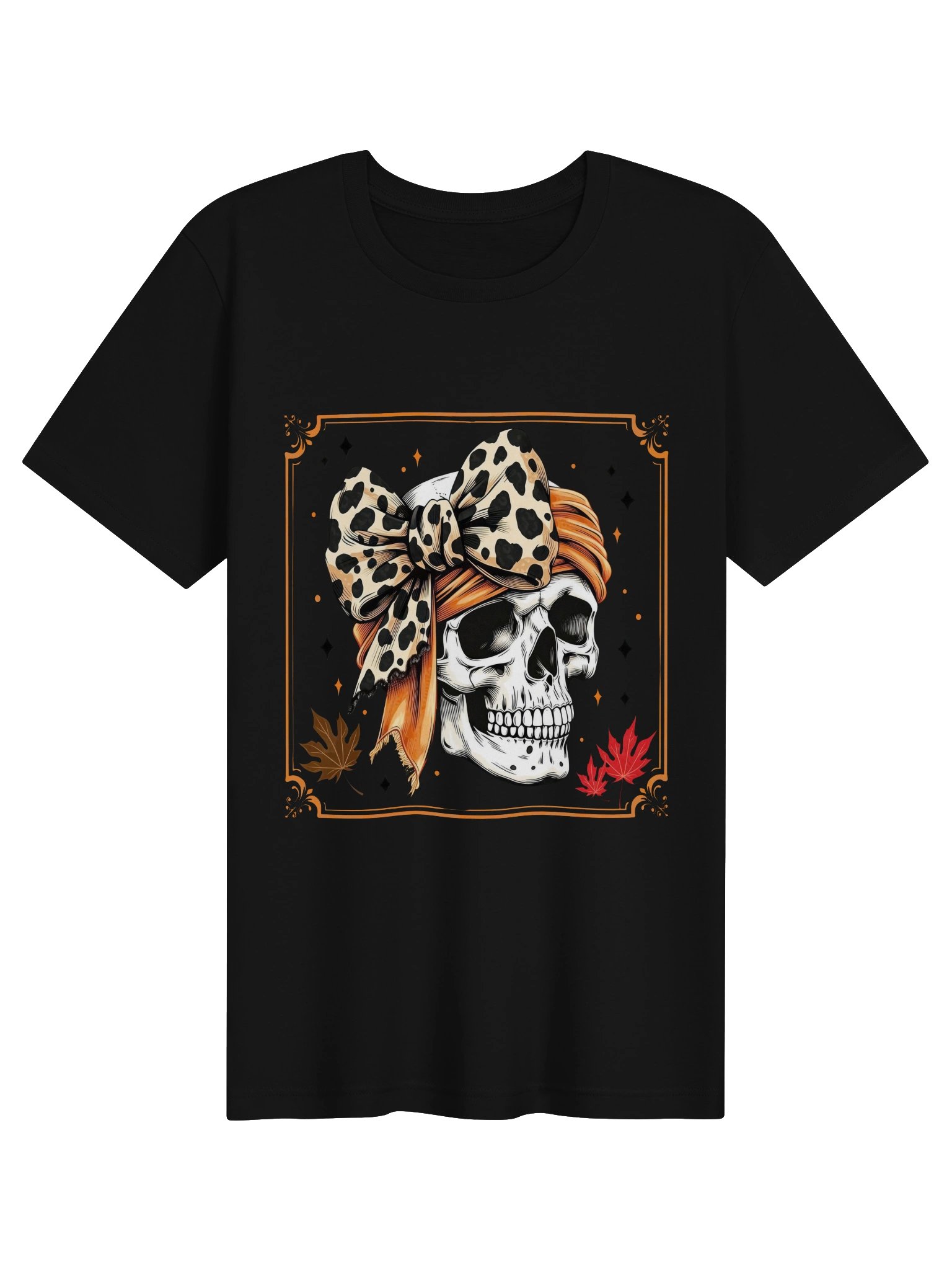 Autumn Skull Turban Graphic Tee product image (2)