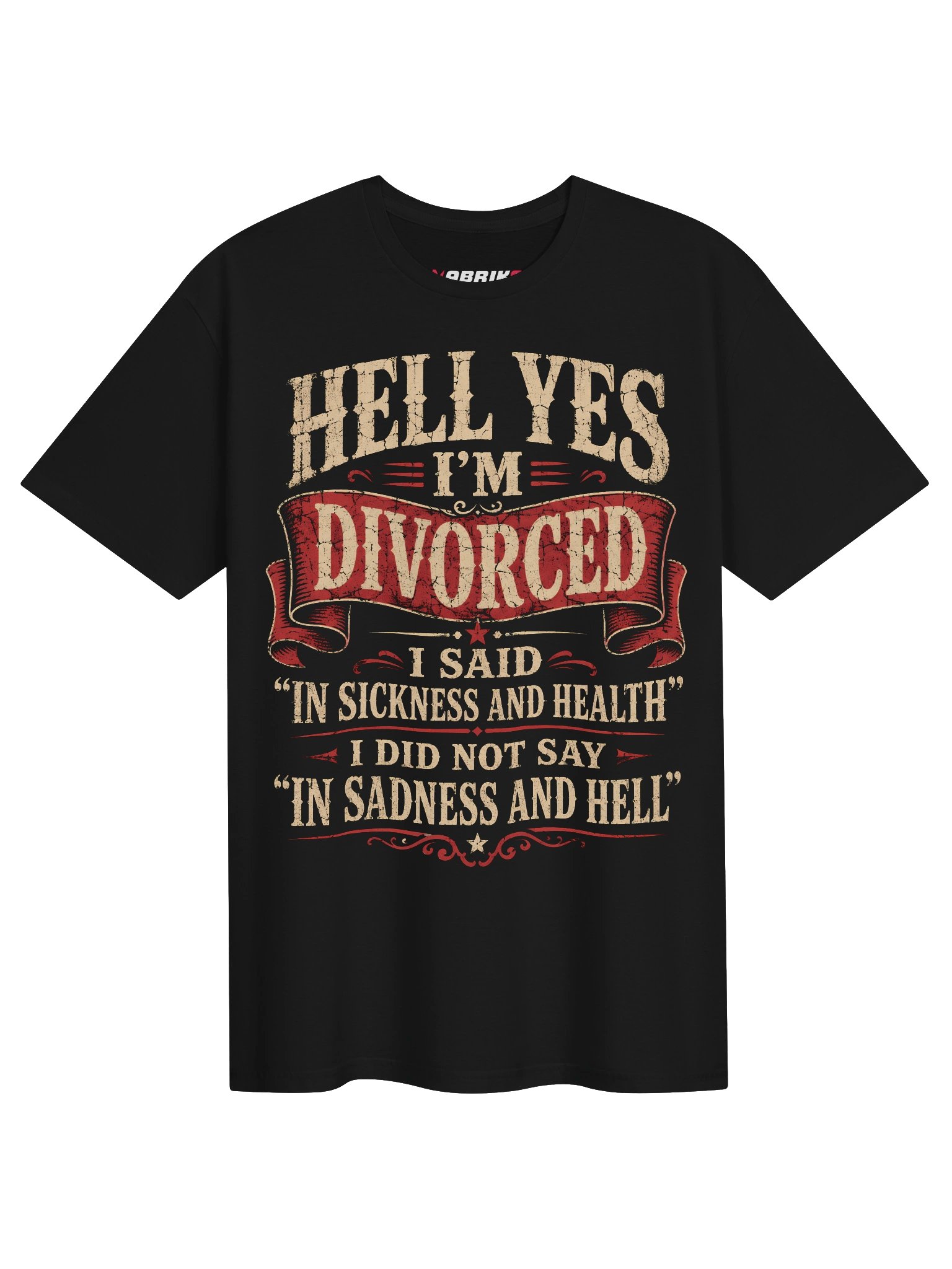 Hell Yes I’m Divorced Funny T-Shirt product image (1)
