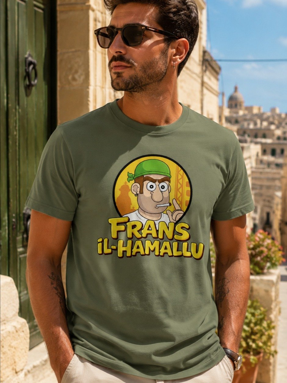 FRANS IL-ĦAMALLU – Classic Logo T-shirt product image (2)
